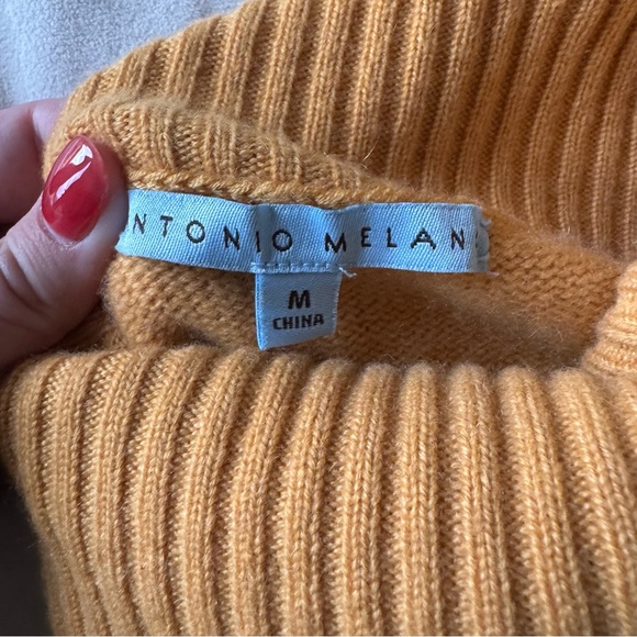 Cozy Mustard Turtleneck Sweater - Picture 4 of 5